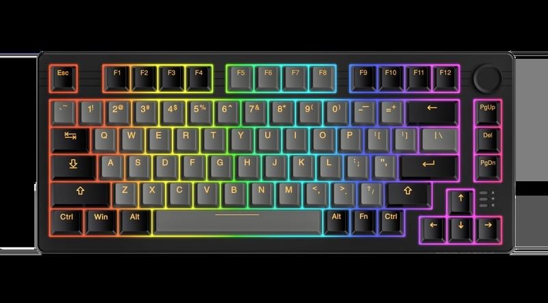Bàn phím cơ không dây Dareu EK75 Pro RGB-Switch Cloud