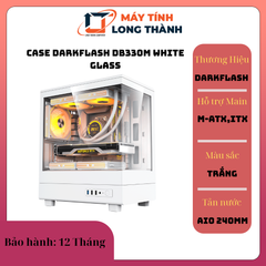 CASE DARKFLASH DB330M WHITE GLASS