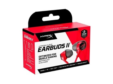 Tai nghe Kingston HyperX Earphone Cloud Earbuds 705L8AA - V2 Red