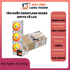 TẢN NƯỚC DARKFLASH DE360 WHITE CÓ LCD