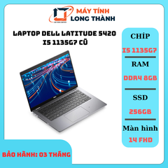 LAPTOP DELL LATITUDE 5420 I5 1135G7 / 8GB / SSD 256GB / FHD 14