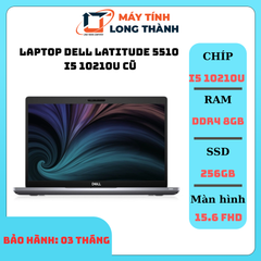 LAPTOP DELL LATITUDE 5510 I5 10210U / 8GB / 256GB / FHD 15.6