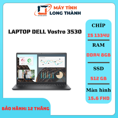 LAPTOP DELL Vostro 3530 (15.6 inch / FHD / i5 1334U / 8GB / SSD 512GB NK)