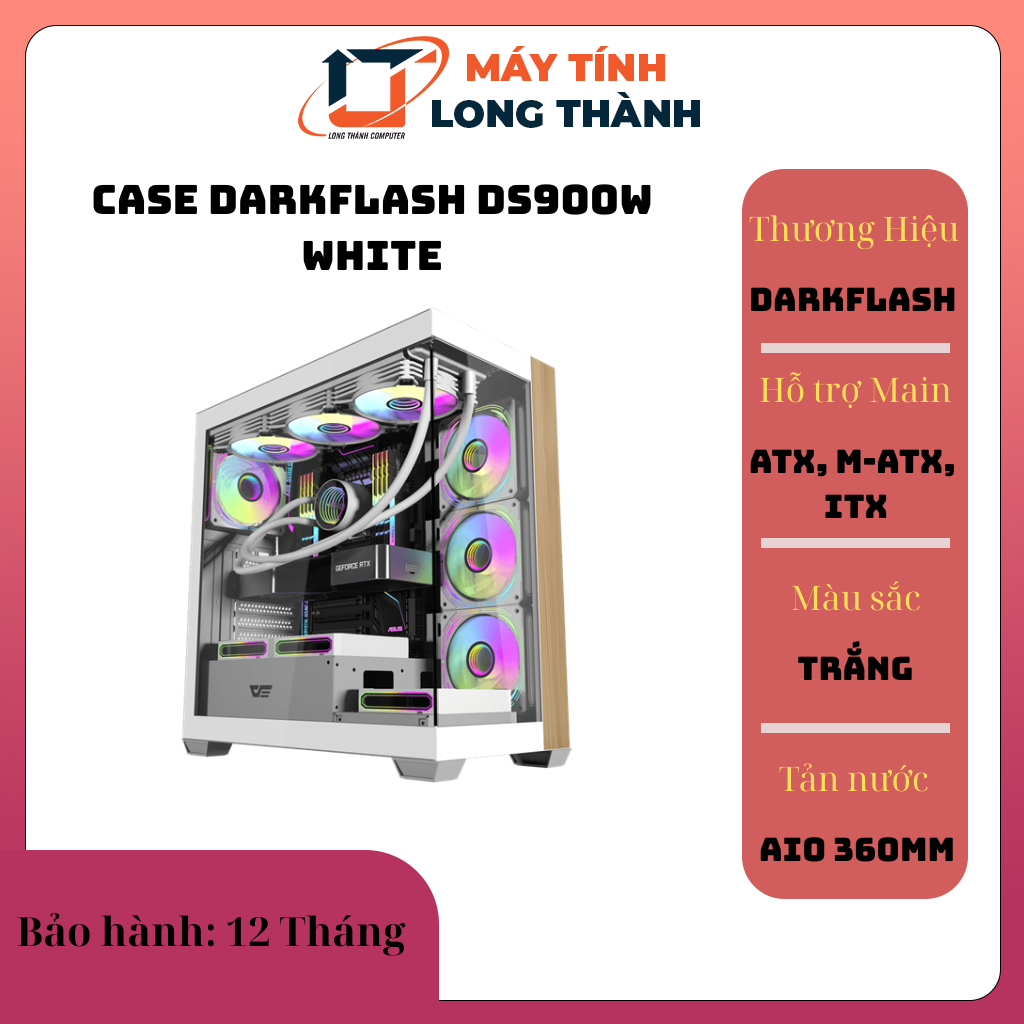 CASE DARKFLASH DS900W WHITE