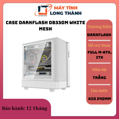 CASE DARKFLASH DB330M WHITE MESH