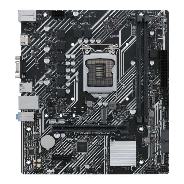 Mainboard ASUS PRIME H510M-K (Intel H510, Socket 1200, m-ATX, 2 khe Ram DDR4)