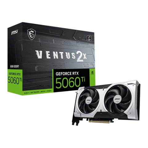 VGA MSI GeForce RTX™ 5060 Ti 8G VENTUS 2X PLUS