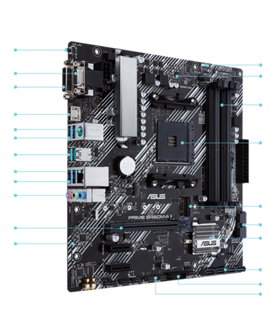 MAIN ASUS PRIME B450M-A II