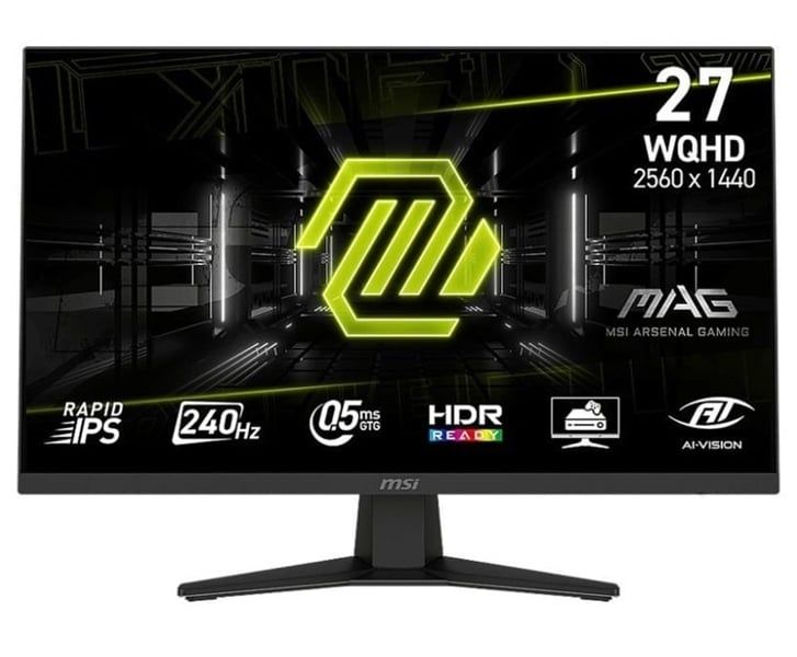 MÀN HÌNH MSI 27INCH MAG 274QF X24 (27''/2K/IPS/240Hz/0.5ms) PHẲNG