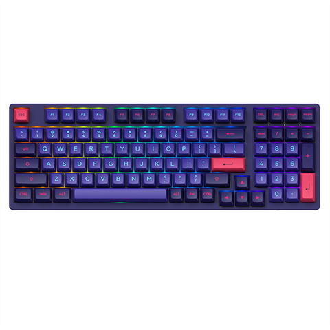 Bàn phím cơ AKKO 3098 NEON ( USB Type c/ Led Rainbow/ ASA Profile)