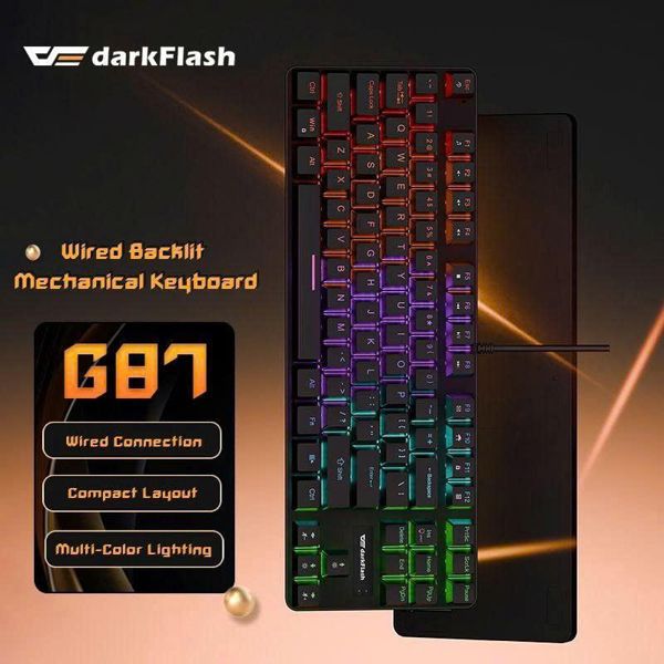 BÀN PHÍM CƠ DARKFLASH G87 BLACK