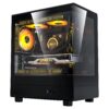 CASE DARKFLASH DB330M BLACK GLASS