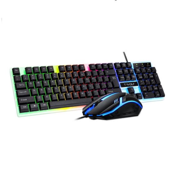COMBO PHÍM CHUỘT T-WOLF TF200 LED