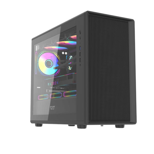 CASE DARKFLASH DB460M BLACK SẴN 4FAN