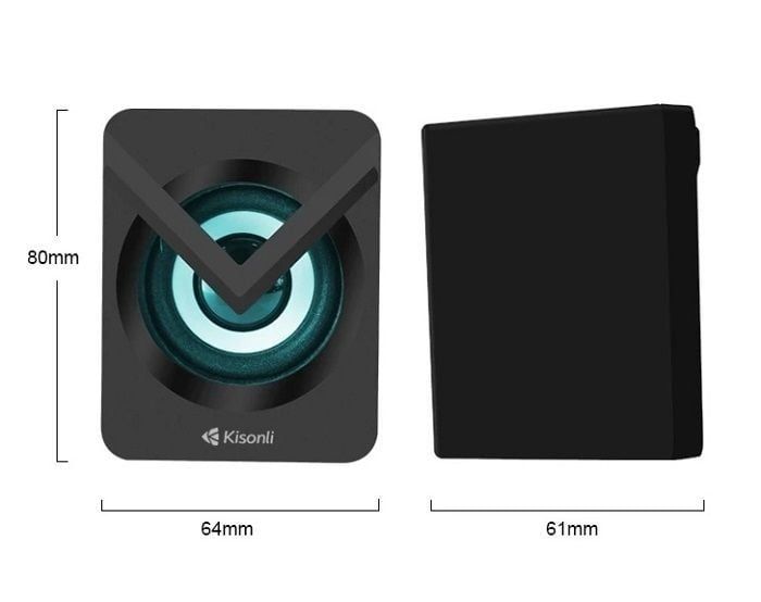 Loa Xí Ngầu KISONLI L-1040 MINI ĐEN