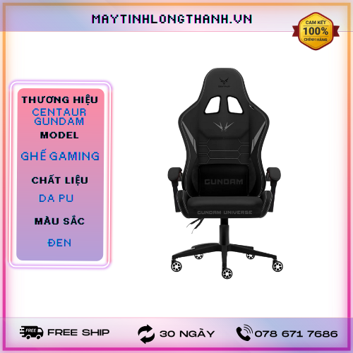 Ghế game CENTAUR GUNDAM BLACK