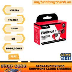 Tai nghe Kingston HyperX Earphone Cloud Earbuds 705L8AA - V2 Red