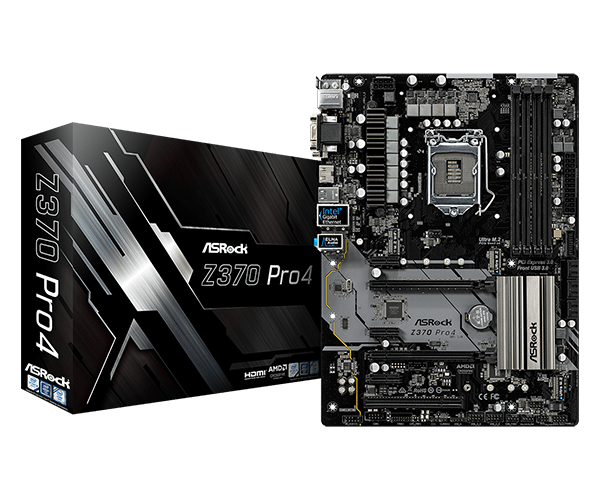 MAIN ASROCK Z370 PRO 4 CŨ