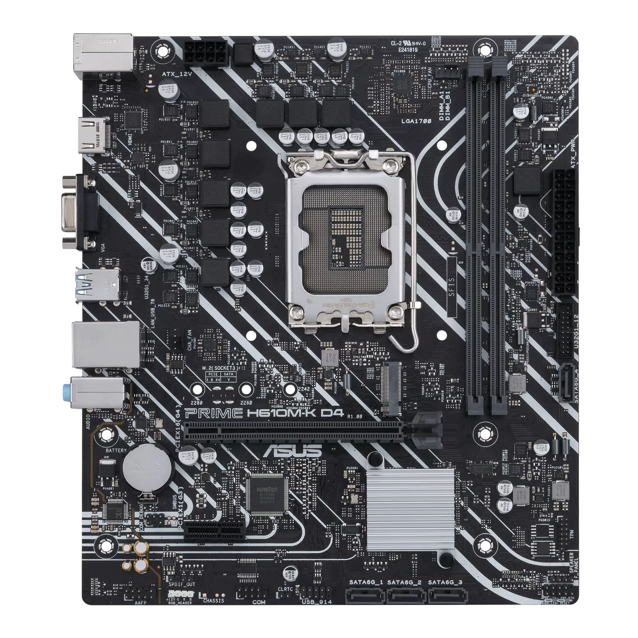 MAIN ASUS H610M-K LIKE NEW
