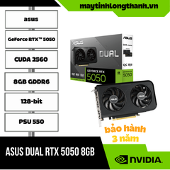 Card màn hình Asus Dual RTX 5050 8GB