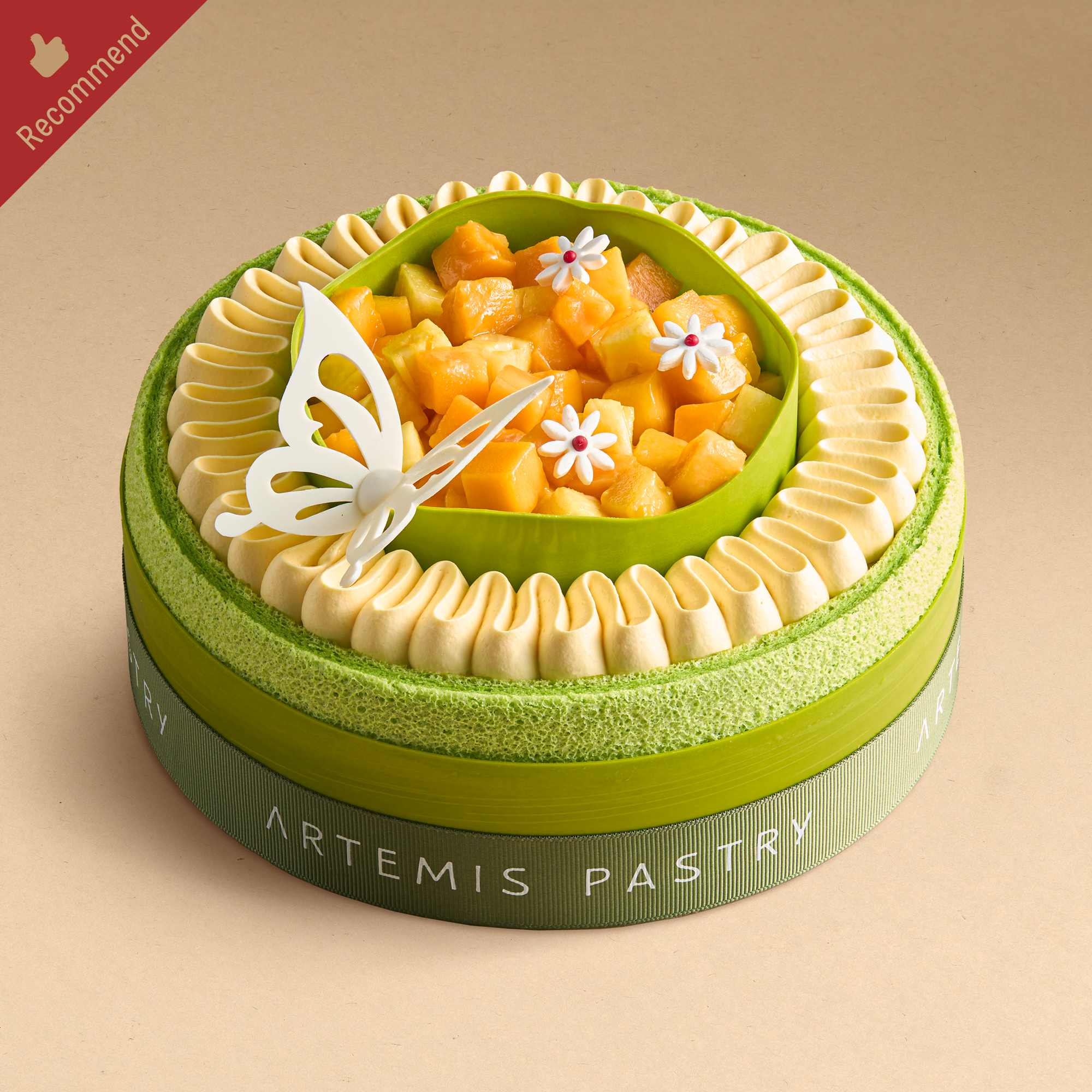 Mango Pineapple Roll Gateaux