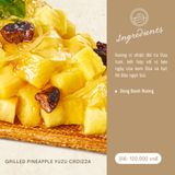 Grilled Pineapple Yuzu Croizza