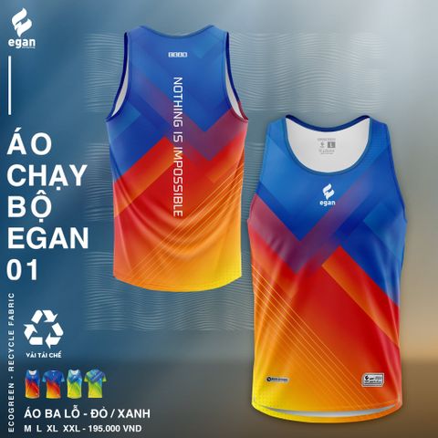 Áo Chạy Bộ Ba Lỗ Egan 1