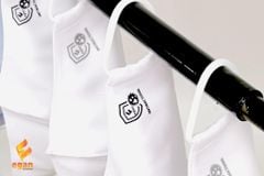 Set 2 khẩu trang từ vải kháng khuẩn Egan 4in1