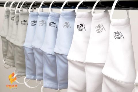 Set 2 khẩu trang từ vải kháng khuẩn Egan 4in1