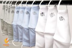 Set 2 khẩu trang từ vải kháng khuẩn Egan 4in1