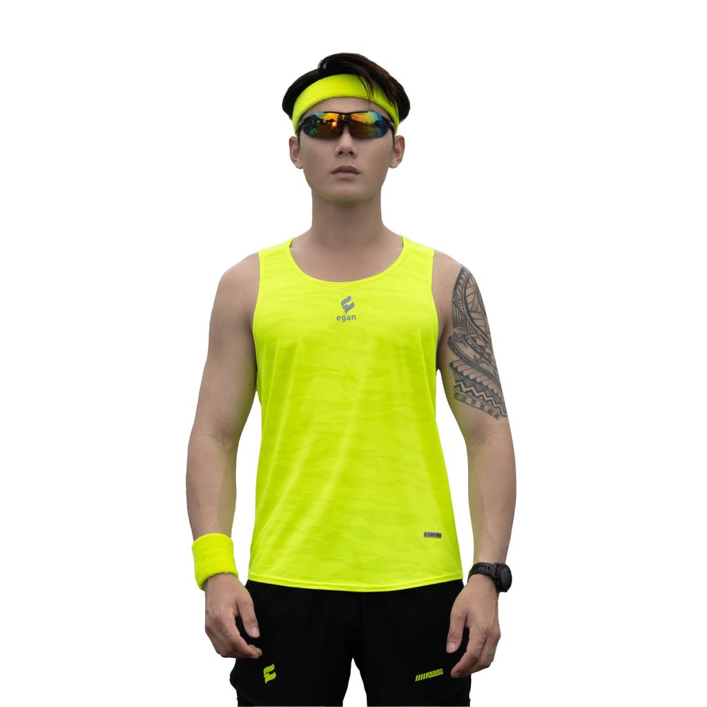 Áo Chạy Bộ Egan AC02 Nam Ba Lỗ