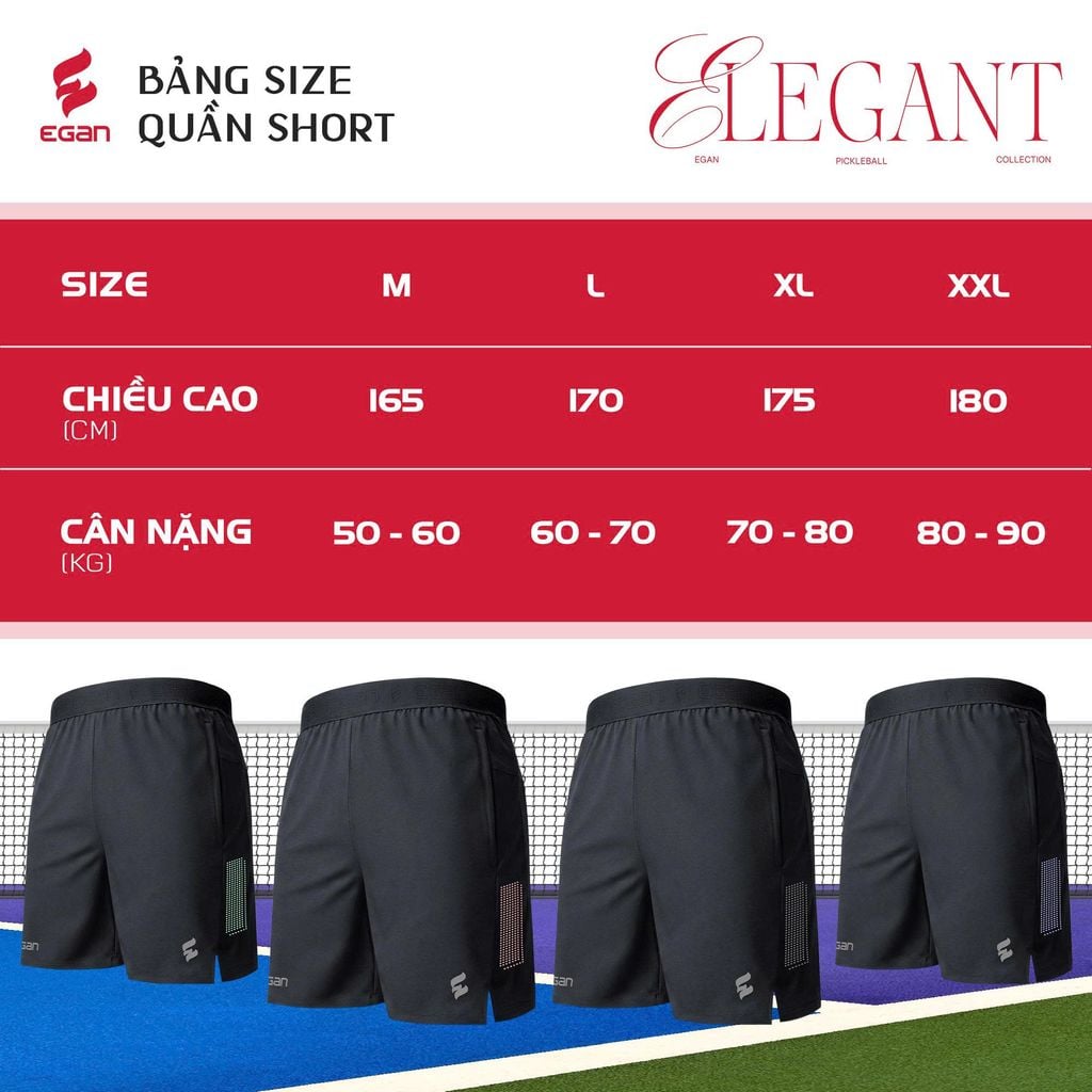Quần Short Egan Elegant