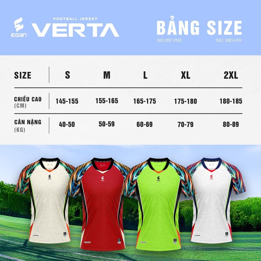 QUẦN ÁO BÓNG ĐÁ VERTA