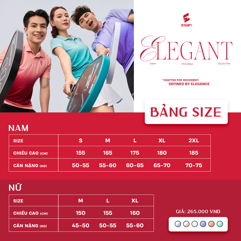 Áo Polo Egan ELEGANT Nữ