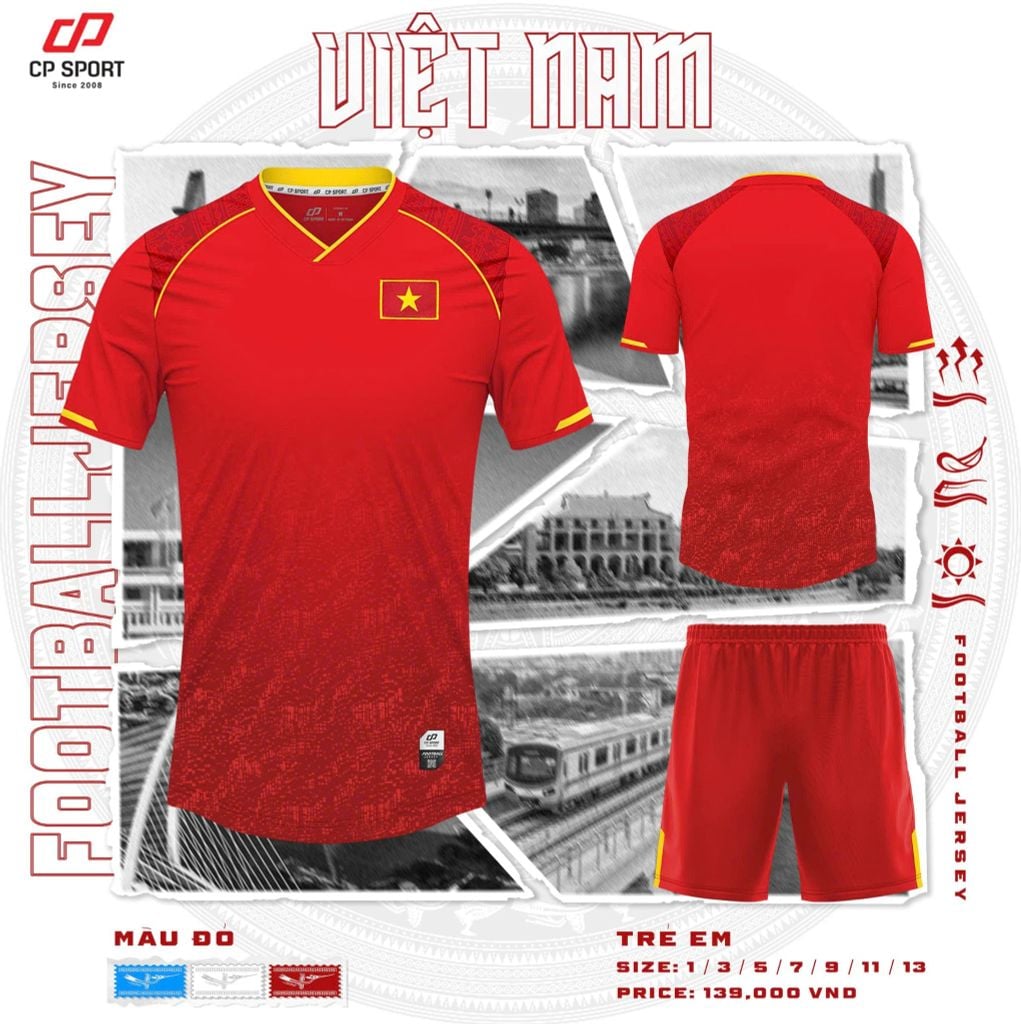 Bộ bóng đá trẻ em CP Việt Nam