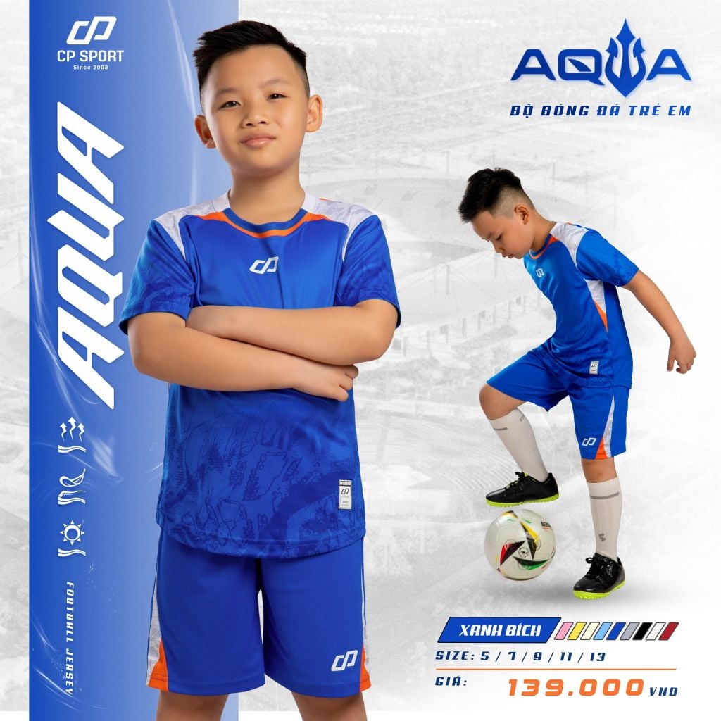Bộ bóng đá trẻ em CP Aqua