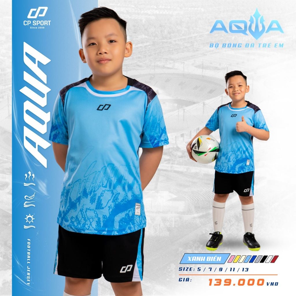 Bộ bóng đá trẻ em CP Aqua