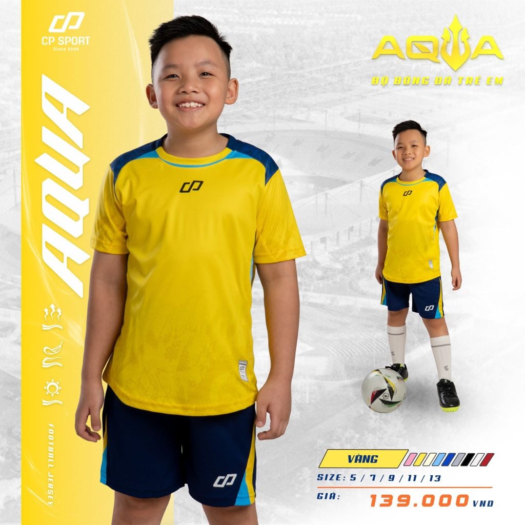 Bộ bóng đá trẻ em CP Aqua