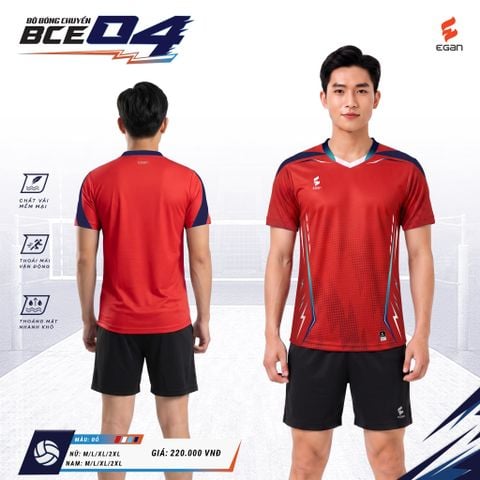 Bộ bóng chuyền Egan BCE04 Nam