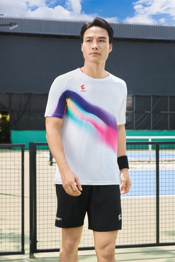 Áo Thể Thao Egan Air / T-Shirt Họa Tiết Thân