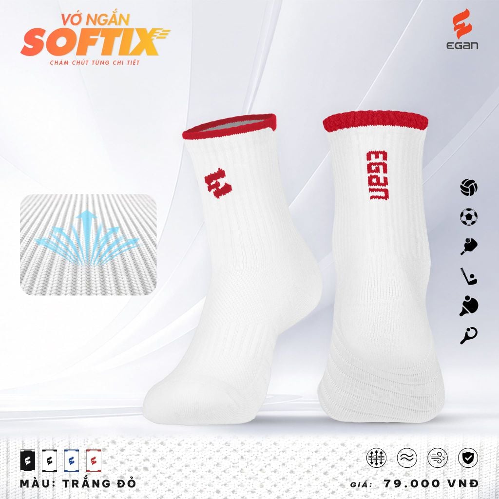Vớ Ngắn Egan Softix