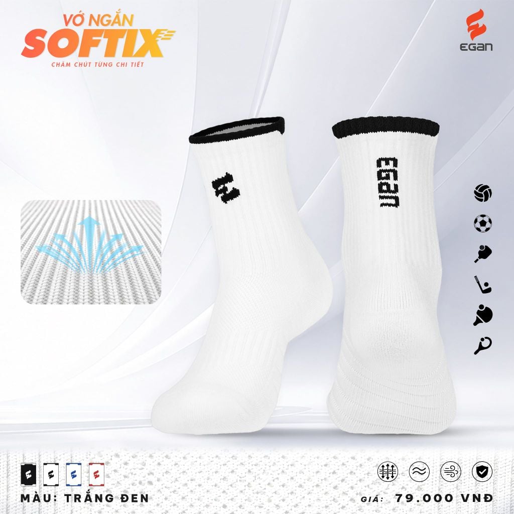 Vớ Ngắn Egan Softix