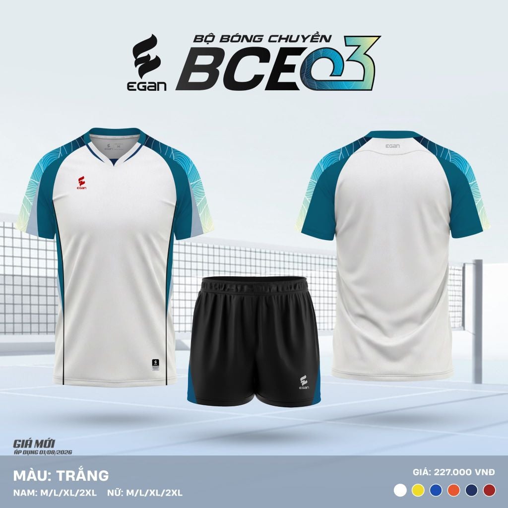 Bộ bóng chuyền BCE03 Nam