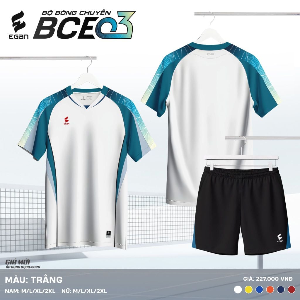 Bộ bóng chuyền BCE03 Nữ