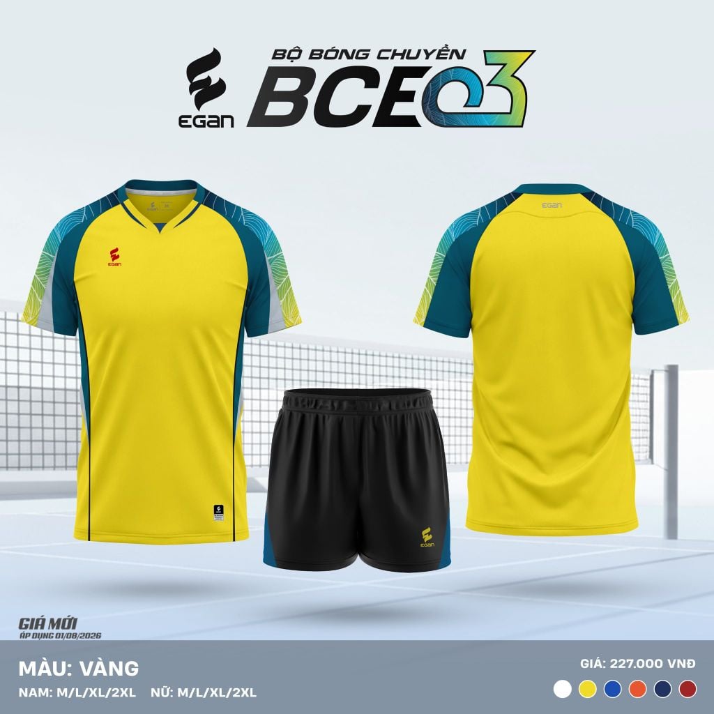 Bộ bóng chuyền BCE03 Nam