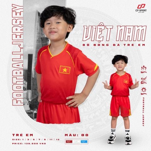 Bộ bóng đá trẻ em CP Việt Nam