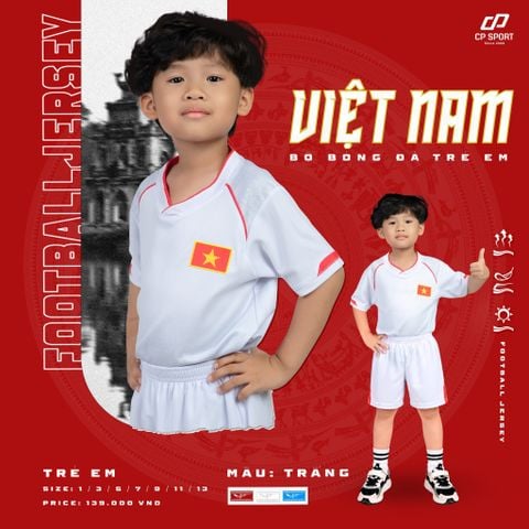 Bộ bóng đá trẻ em CP Việt Nam