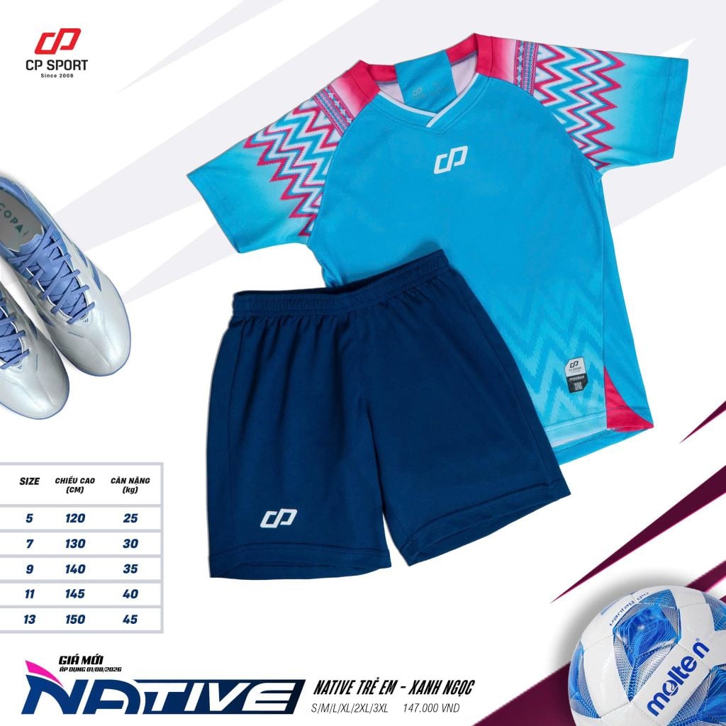 Bộ bóng đá trẻ em CP Native