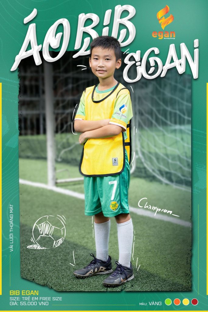 Áo Bib Egan Trẻ Em