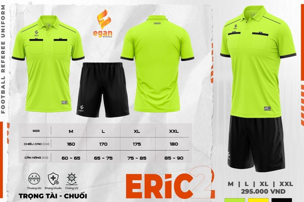 Bộ Trọng tài Egan ERIC 02
